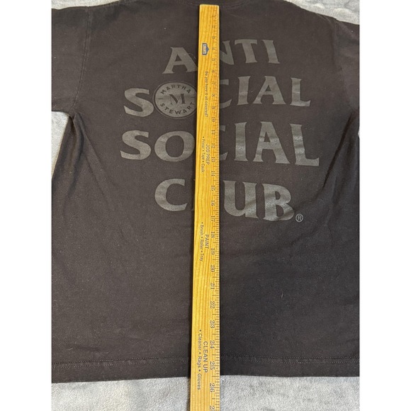 Anti Social Social Club Martha Stewart Shirt Mens Medium Black Graphic Art‎ USA - Picture 9 of 10
